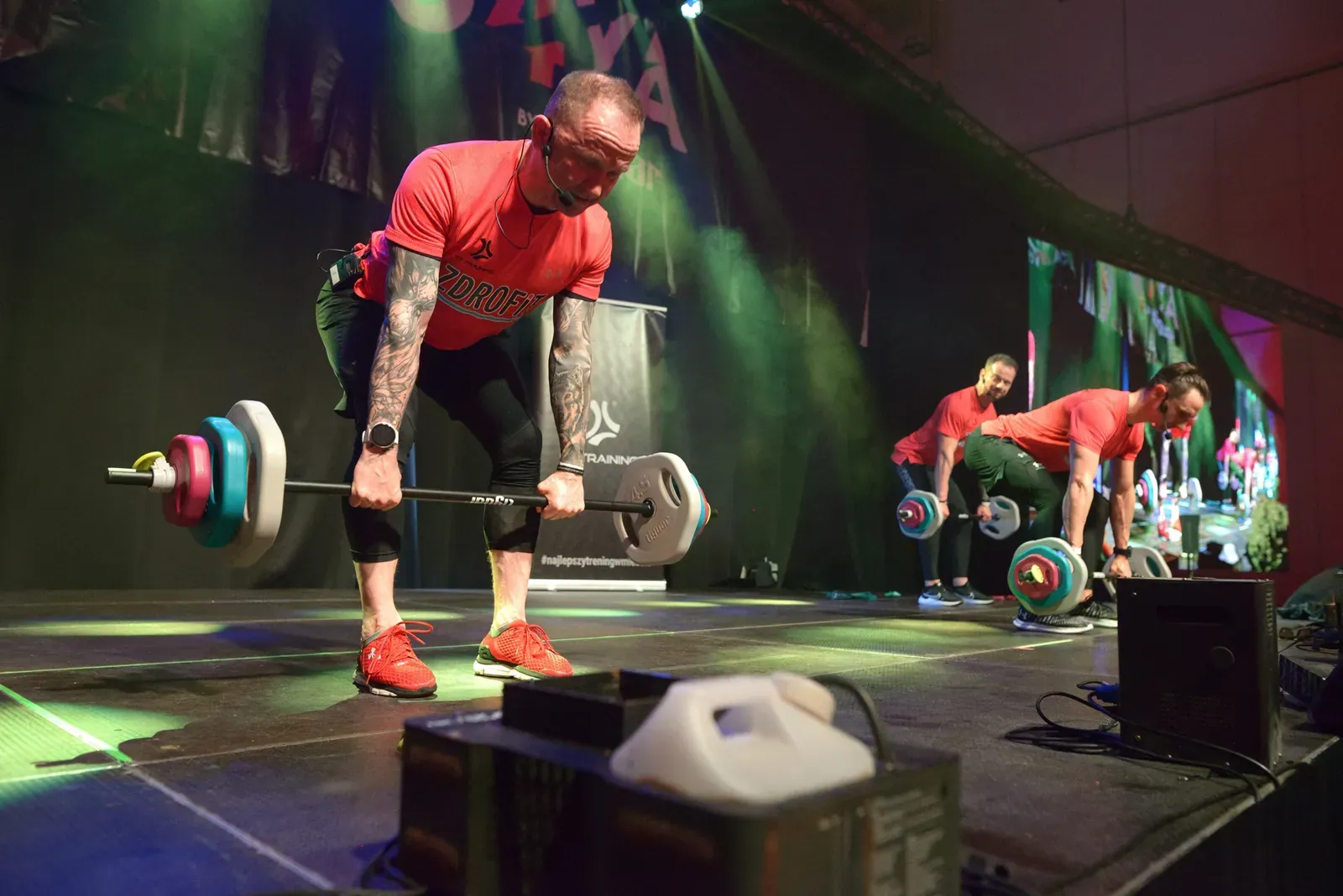 EU4YA weightlifting session